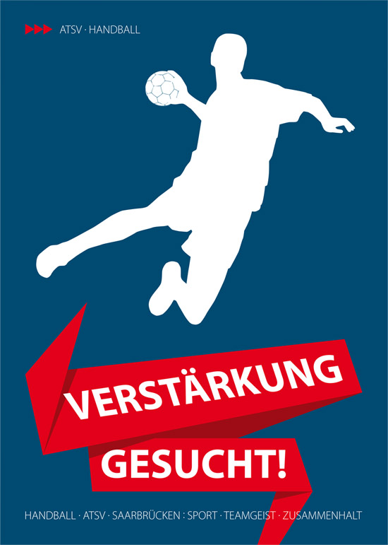 Vorderseite Werbeflyer ATSV Saarbrücken