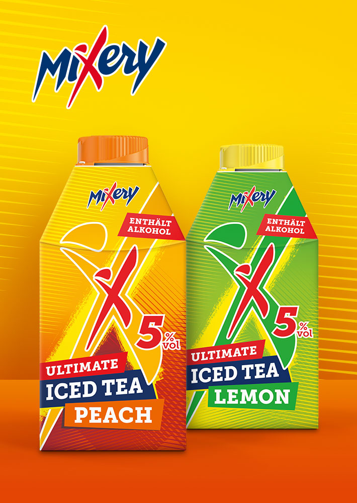 Packaging Design Mixery Ultimate Iced Tea