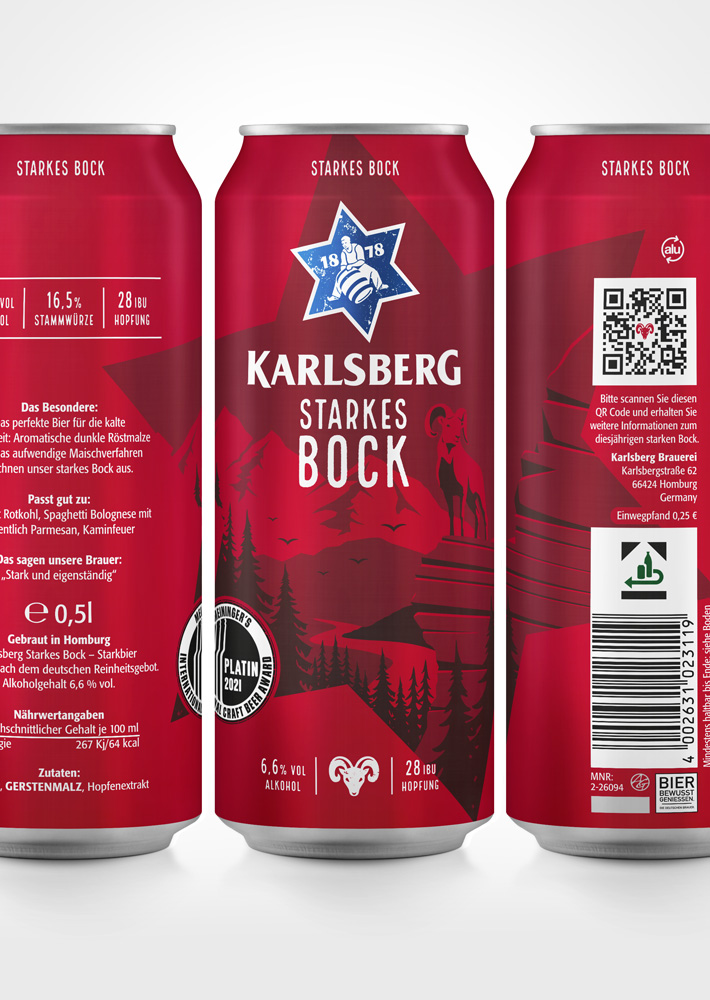 Karlsberg Urpils Dose Design Rocco del Schlacko