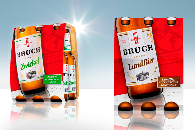 Verpackungsdesign Bruch 6er Pack