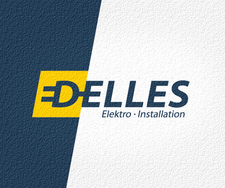 elektro delles logo design