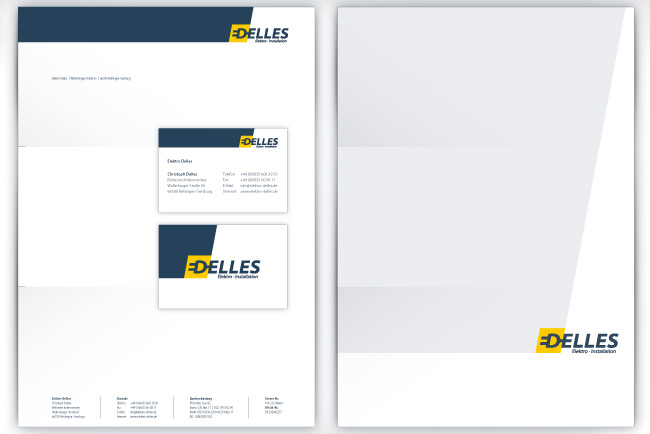 Elektro Delles Corporate Design