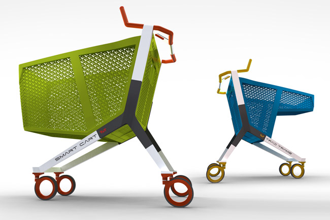 Smart Cart RFID Einkaufswagen