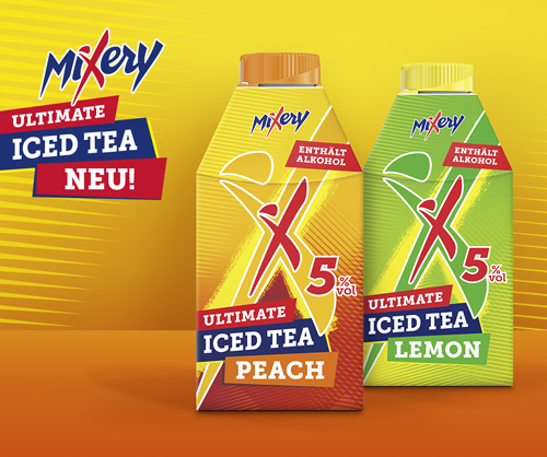 Packaging Design Mixery Ultimate Iced Tea