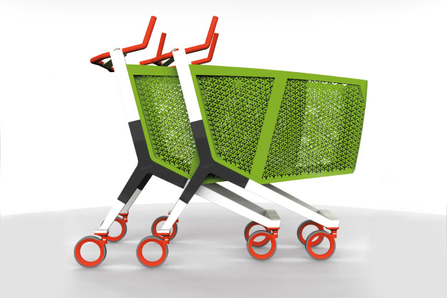 Smart Cart RFID Einkaufswagen
