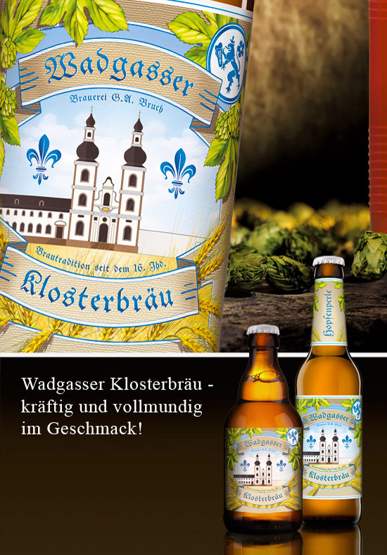 Wadgasser Klosterbräu Plakat